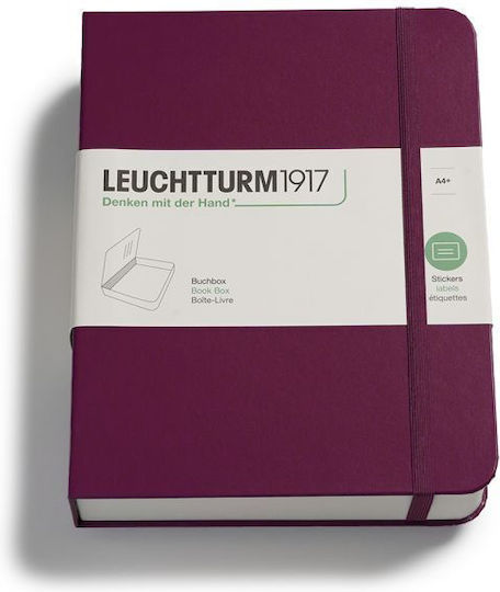 Leuchtturm1917 Aktenbox Storage Book Box 32.9x6x25.5cm Rot 1Stück