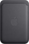 Apple FineWoven MagSafe Kartenetui in Schwarz Farbe
