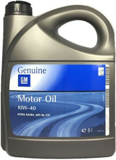 GM Полусинтетичен Масло за Автомобили 10W-40 5лт