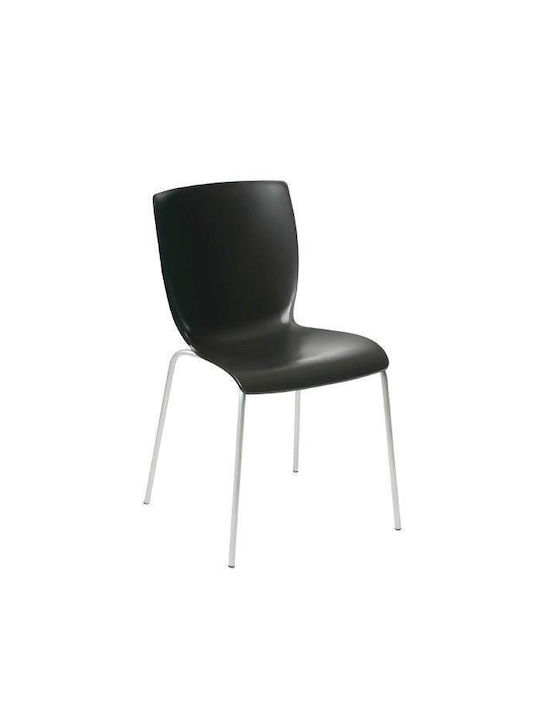 Mio Stühle Speisesaal Schwarz 1Stück 47x50x80cm