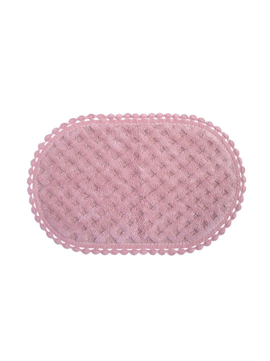 Nef-Nef Non-Slip Bath Mat Cotton Oval Touch 034...