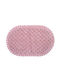 Nef-Nef Non-Slip Bath Mat Cotton Oval Touch 034261 Rose 55x85cm