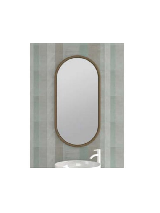 Savvopoulos Oval Bathroom Mirror made of Metal ...