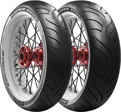 Avon Viper Stryke Am63 120/70-15 56S Безкамерни гуми Мотоциклетна Гума Предна