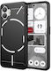 Carbon Fiber Brushed Umschlag Rückseite Silikon Schwarz (Nothing Phone 2)