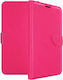 Clip Book Δερμάτινο Φούξια (Galaxy A20e)