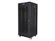Lanberg Επιδαπέδια Καμπίνα Rack 27U 60x60cm Μαύρο FF01-6627-23BL