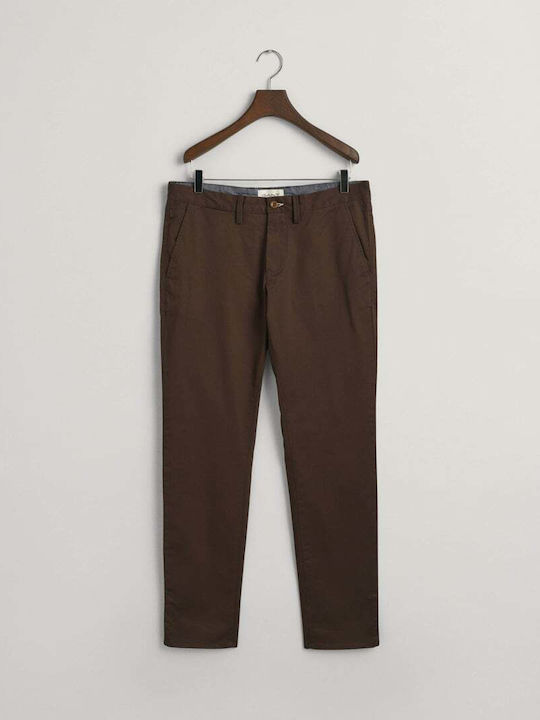 Gant Pantaloni Maro