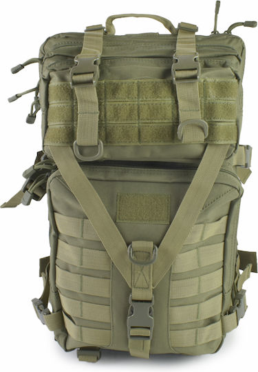 Mcan Militärischer Rucksack Rucksack aus Polyester Khaki 43Es