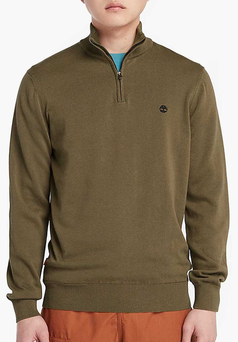 Timberland Williams River Cotton 1/2 Zip Cotton - A2BMX