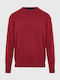 Funky Buddha Herren Langarm-Pullover Granberry