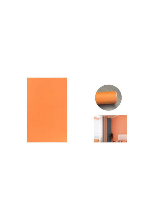 Self-adhesive Wall Mural Orange L200xW60cm