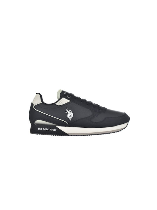 U.S. Polo Assn. Assn Ανδρικά Sneakers Μαύρα