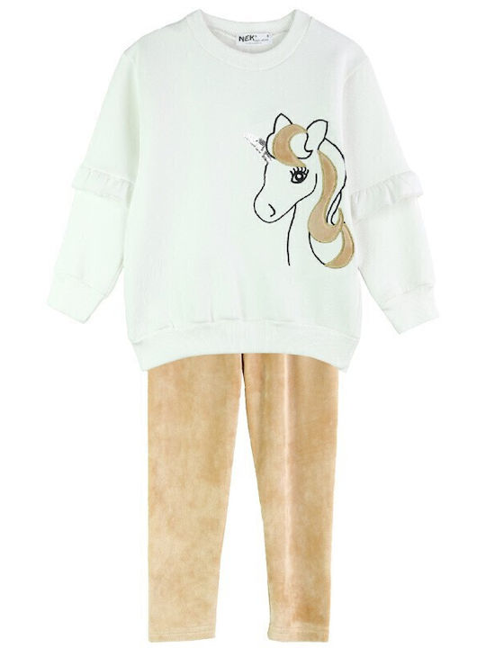 Nek Kids Wear Set pentru copii cu colanți Iarnă...