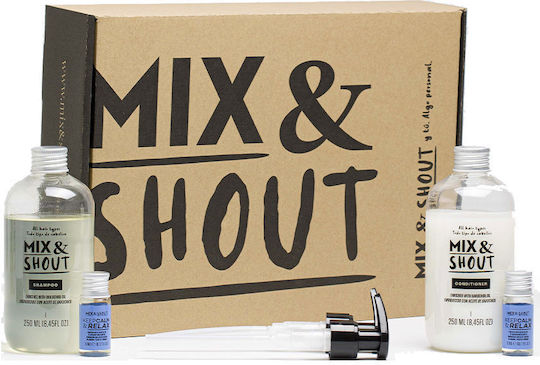 Mix & Shout Haarpflege-Set mit Shampoo & Konditionierer 4 Stück