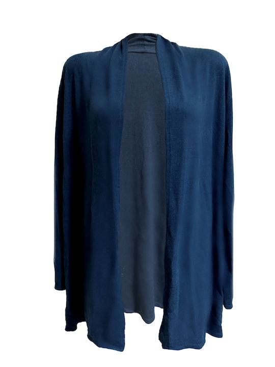 Fashion Vibes Women's Cardigan Navy Blue