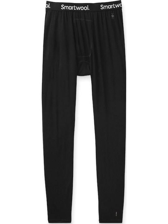 Smartwool Classic Ανδρικό Ισοθερμικό Παντελόνι Μαύρο