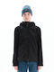 Women's Short Lifestyle Jacket for Winter Black