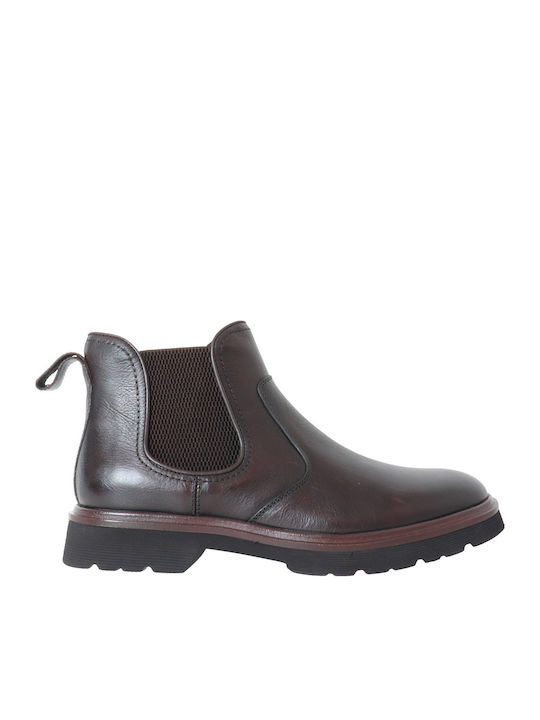 Renato Garini Leder Braun Herrenstiefel