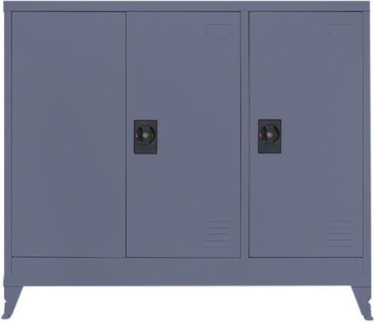 Raft De Pantofi Metalic Galvanizat 115x45x100cm Raft De Pantofi Metalic Galvanizat 115x45x100cm