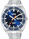 Lorus Sports Men's Watch 43mm Automatic with Silver Metal Bracelet