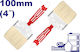 Emtop Pincel de Vopsit Drept 4''
