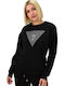 Potre Women's Long Sweatshirt Black