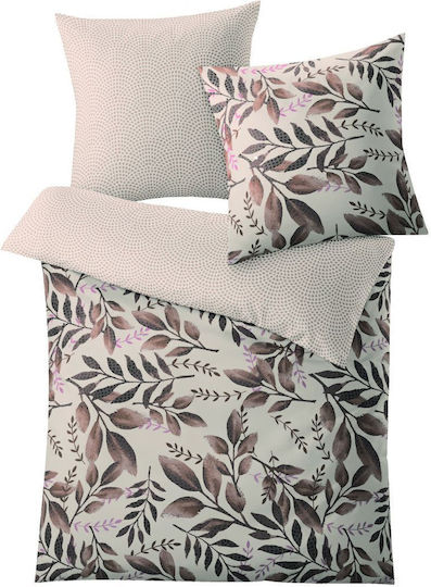 Kleine Wolke Duvet Cover Cotton Single 135x200 Lian Beige