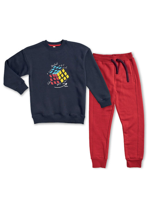 Reflex Kids Sweatpants Set Navy Blue 2pcs