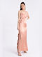 Molly Bracken Maxi Evening Dress Pink