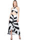 Summer Midi Evening Dress Black