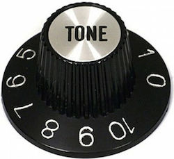 Knob Witch Hat Tone Replacement Cover in Black Color