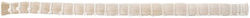 Gewa Mustang Double Bass Bow Hair Single Layer Ersatzbogen in Weiß Farbe