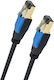 Oehlbach U/UTP Cat.8.1 Καλώδιο Δικτύου Ethernet 0.5m Μαύρο