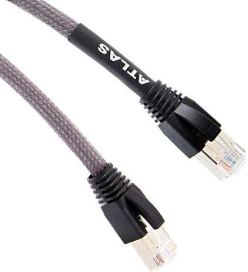 Atlas Cables U/UTP Καλώδιο Δικτύου Ethernet 1.5m Μαύρο