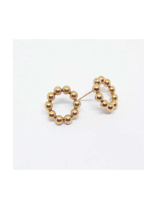 Earrings Hoops Gold Plated