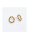 Earrings Hoops Gold Plated