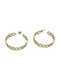 Earrings Hoops Gold Plated