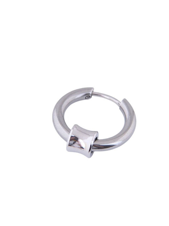 Men's Single Earring Hoop Titanium