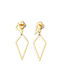 Earrings made of Steel Gold Plated