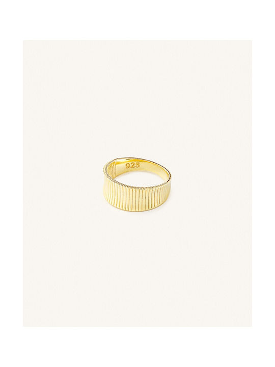 Women's Ring from Silver Gold Plated