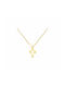 Women's Gold Cross 14K with Chain