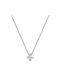 Women's Cross from Silver with Chain