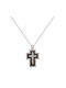 Women's Cross from Silver with Chain