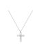 Women's Cross from Silver with Chain