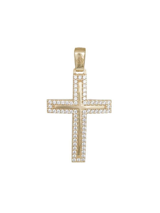 Femeiesc Aur Cruce 14K