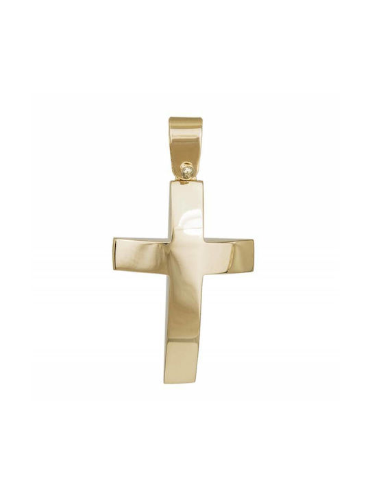 Men's Gold Cross 14K