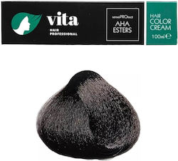 Vita Hair Professional Vita Βαφή Μαλλιών Καστανό Σκούρο 3 100ml