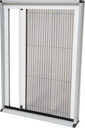 Ideco Screen Window Pleated White from Fiberglass 200x90cm ID90-200