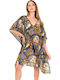 Aquablue Women's Caftan Beachwear Blue